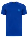 Balmain logo-appliqué swimming T-shirt - Blue