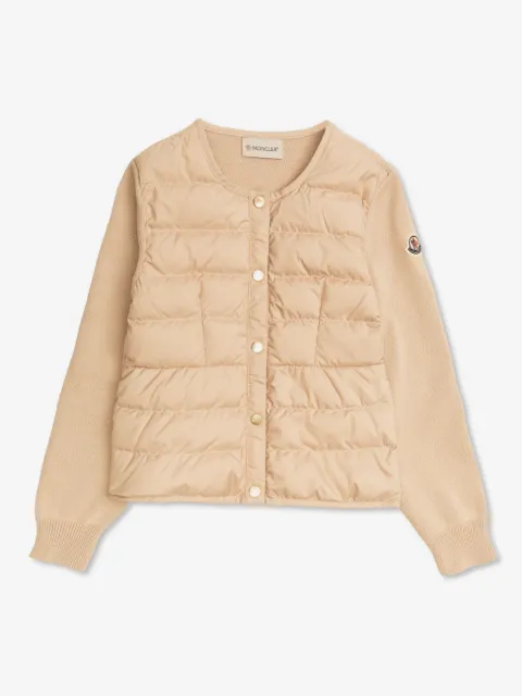 Moncler Enfant veste à design matelassé