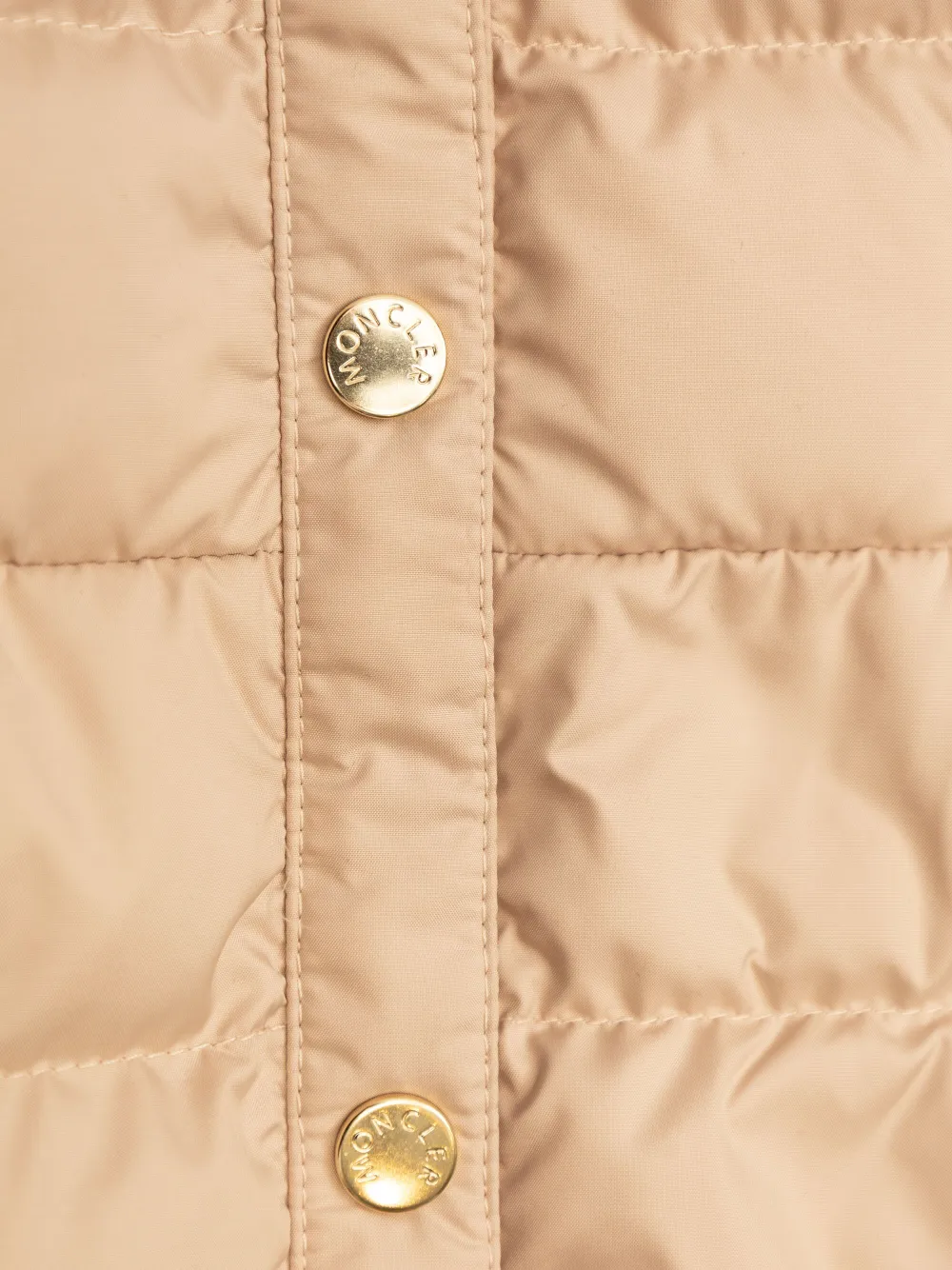 Moncler Enfant Gewatteerd jack Beige