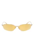 Balenciaga Eyewear hexagonal-frame sunglasses - Gold