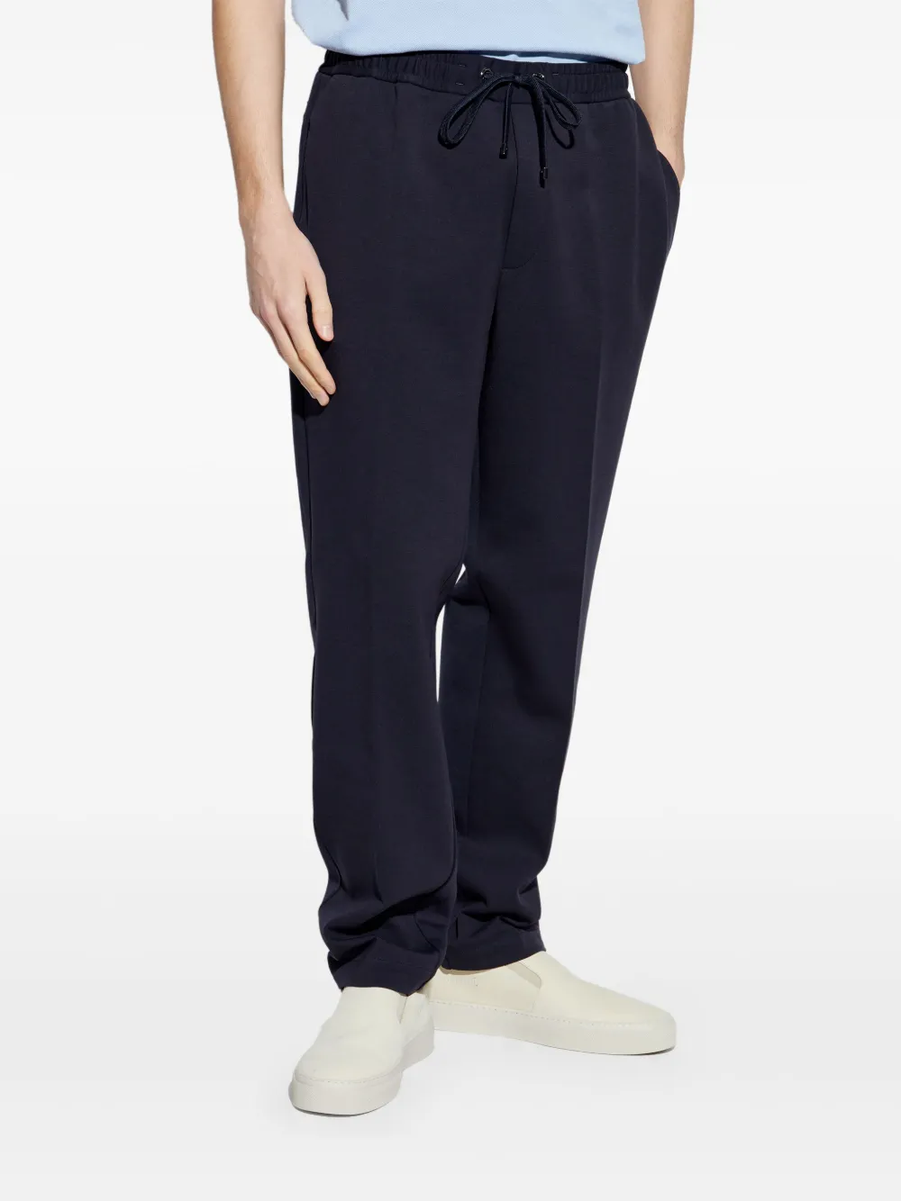 Moncler Broek met trekkoordtaille Blauw