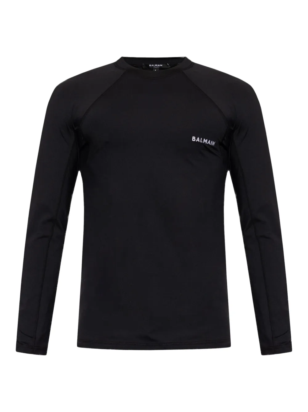 Balmain playera con logo bordado | negro | Image 1