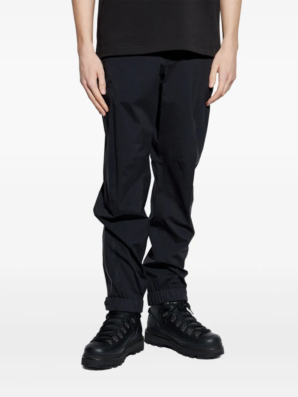 Moncler Grenoble Trainingsbroek met logoprint Zwart