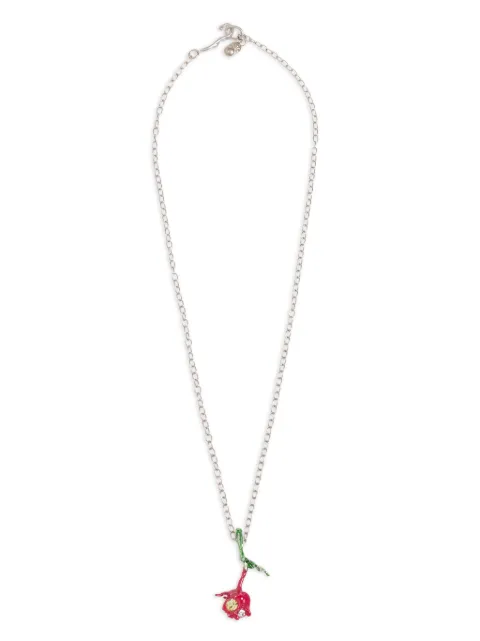 Marni floral-pendant necklace 