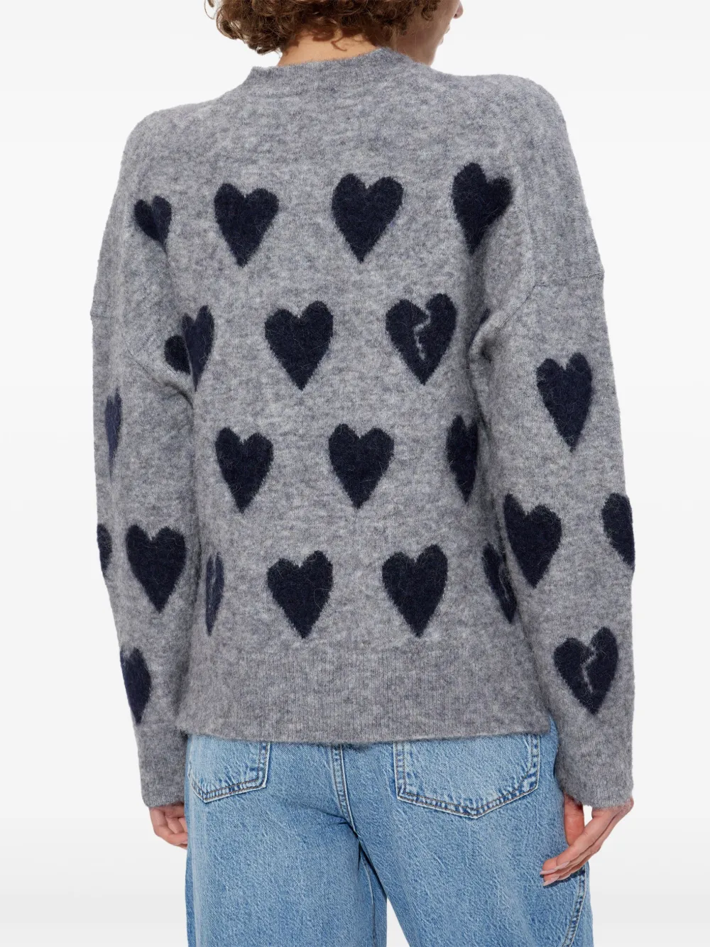 AllSaints Amora trui Grijs