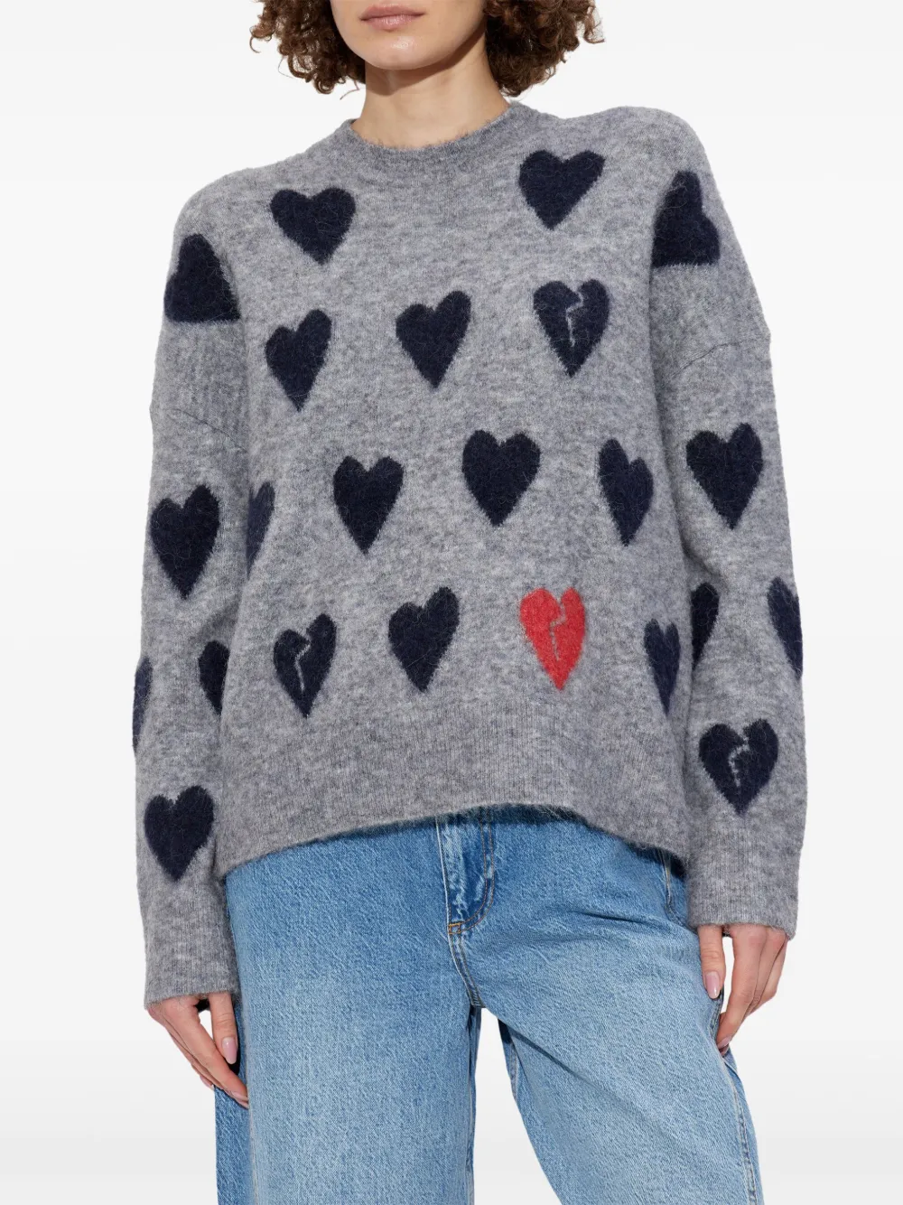 AllSaints Amora trui Grijs