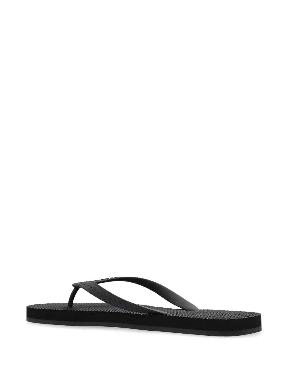 DSQUARED2 logo-embossed flip flops Black