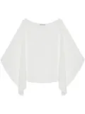 Balmain silk blouse - White