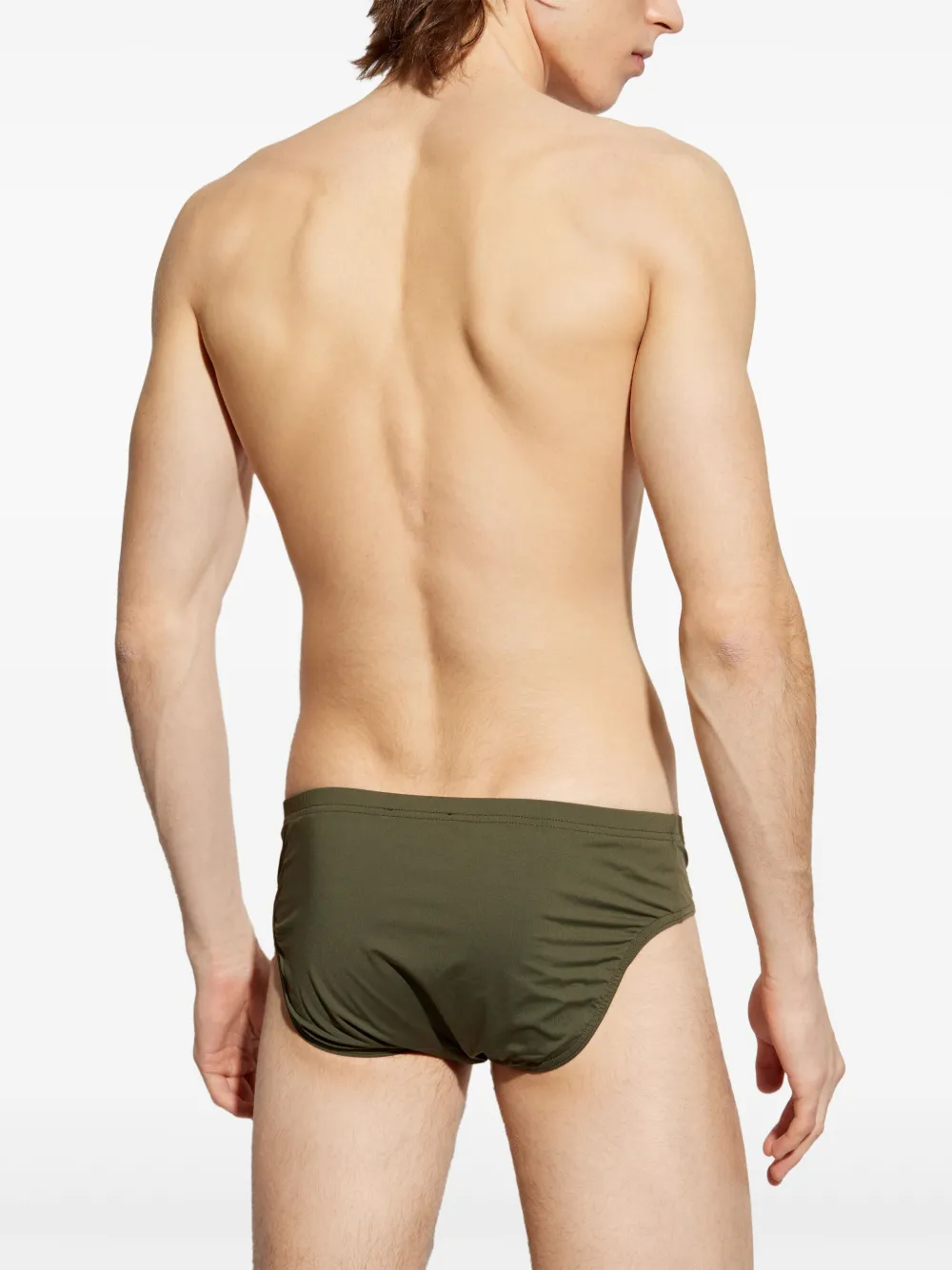BALMAIN LOGO-PATCH SWIM TRUNKS
