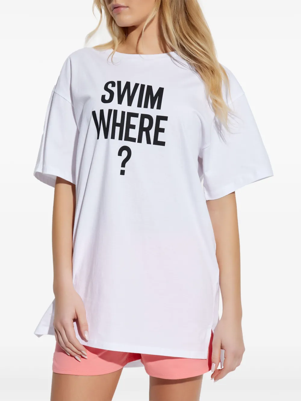 Moschino Katoenen T-shirt Wit