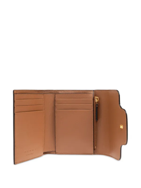 Marni Trunkaroo Wallet | Brown | FARFETCH