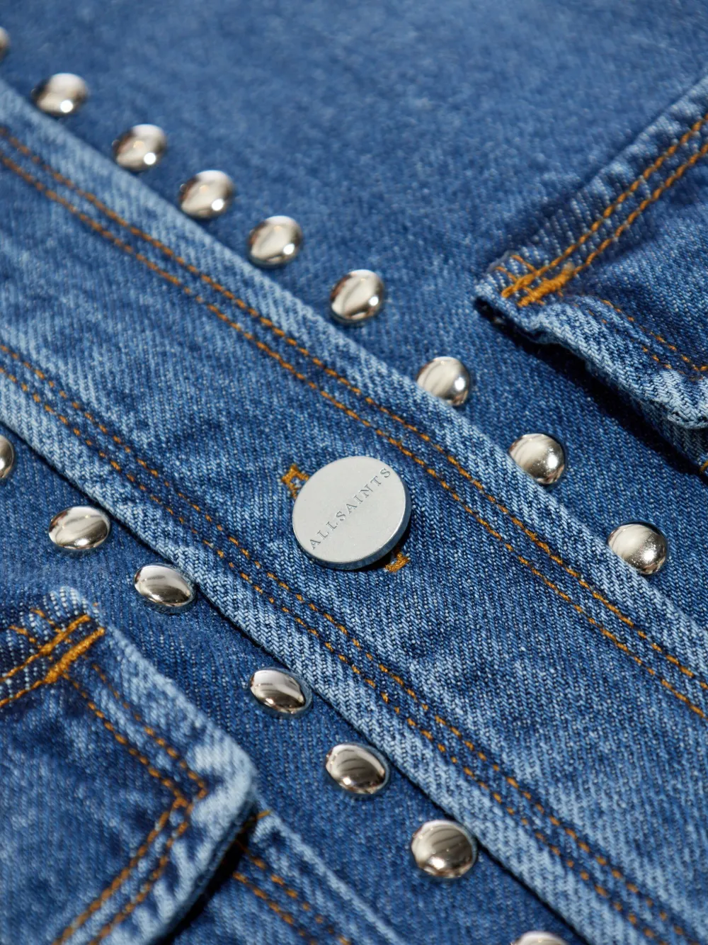 AllSaints Alba overhemd Blauw