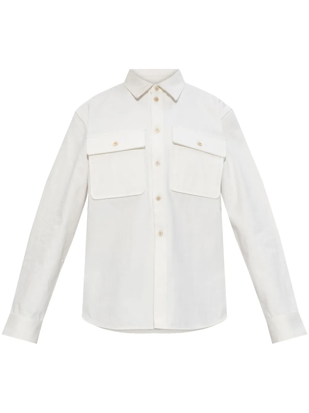 Jil Sander Blouse met klepzak Wit
