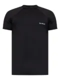 Balmain logo-embroidered swim T-shirt - Black