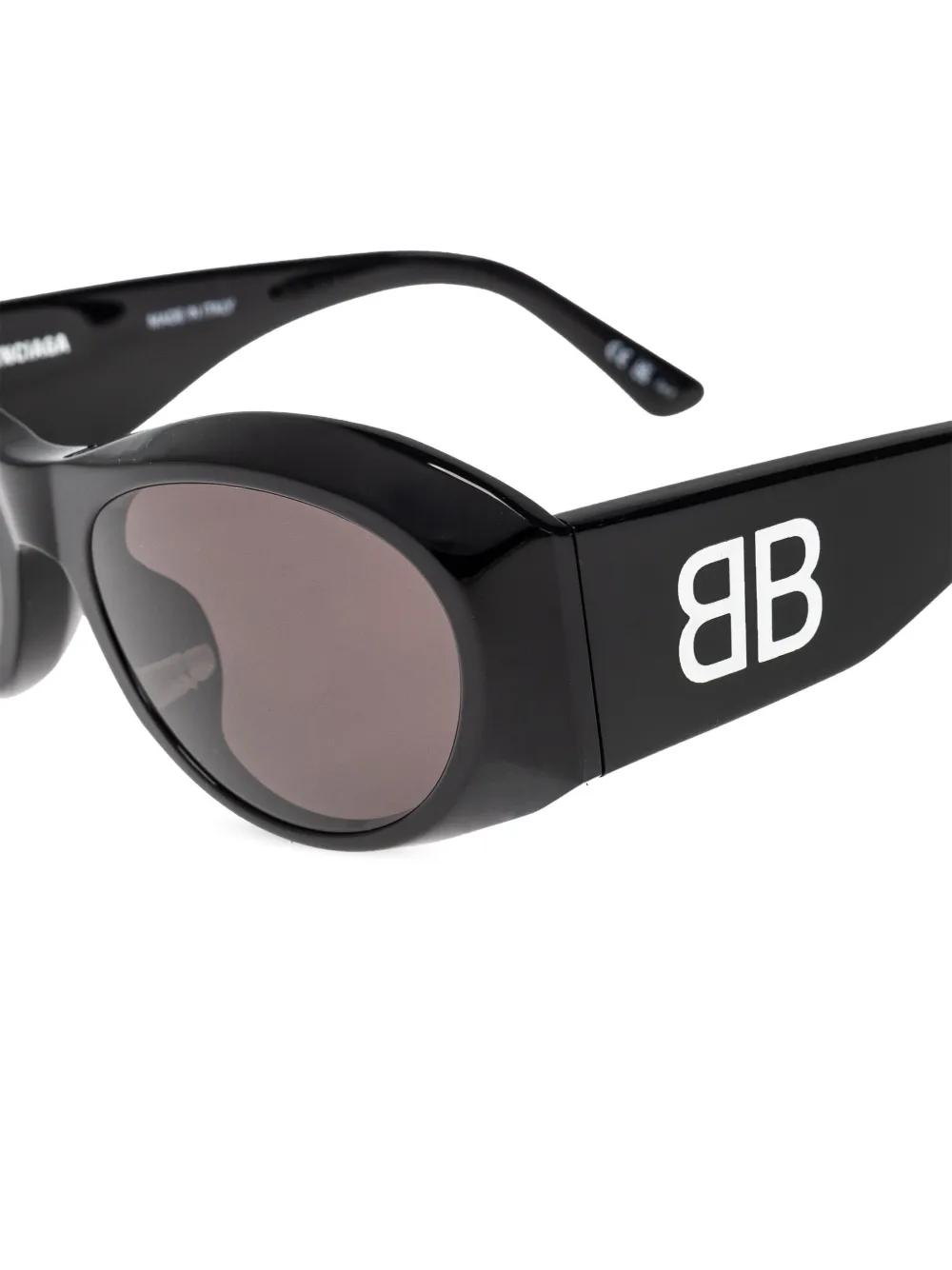 Balenciaga Eyewear Signa zonnebril Zwart