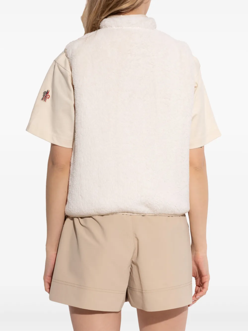 Moncler Grenoble Polartec gilet Beige