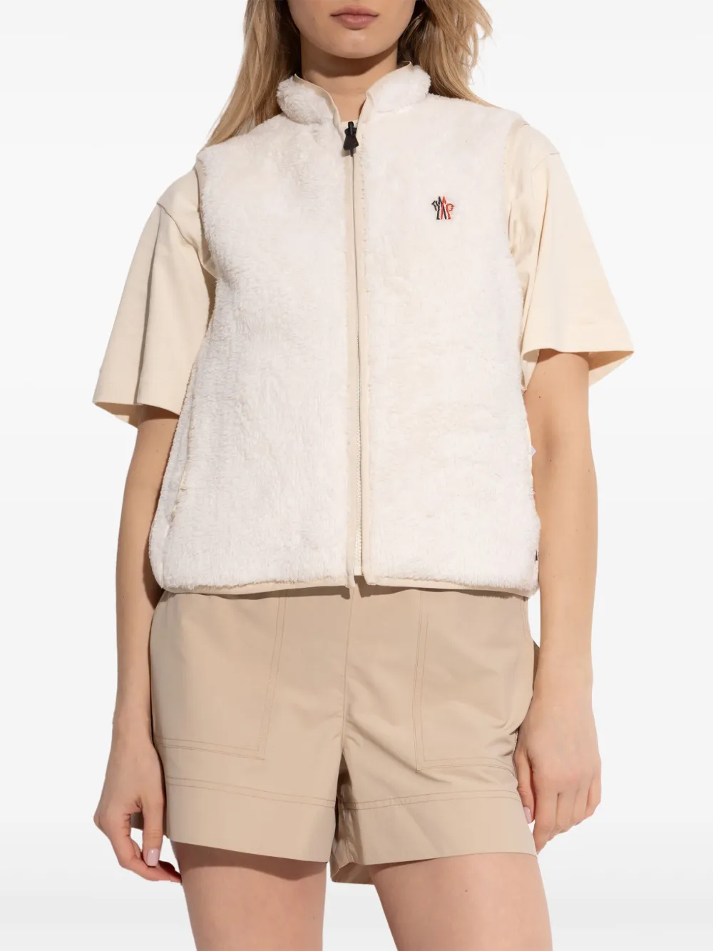 Moncler Grenoble Polartec gilet Beige