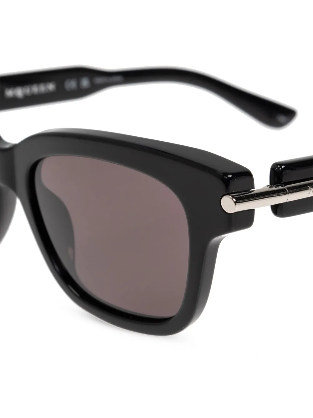 Alexander McQueen Eyewear City zonnebril - Zwart