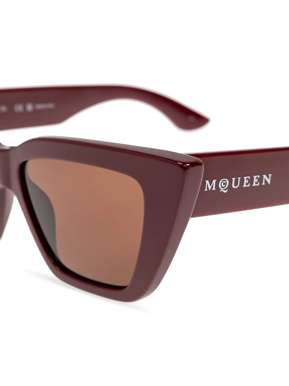 Alexander McQueen Eyewear cat eye-frame sunglasses - Rood