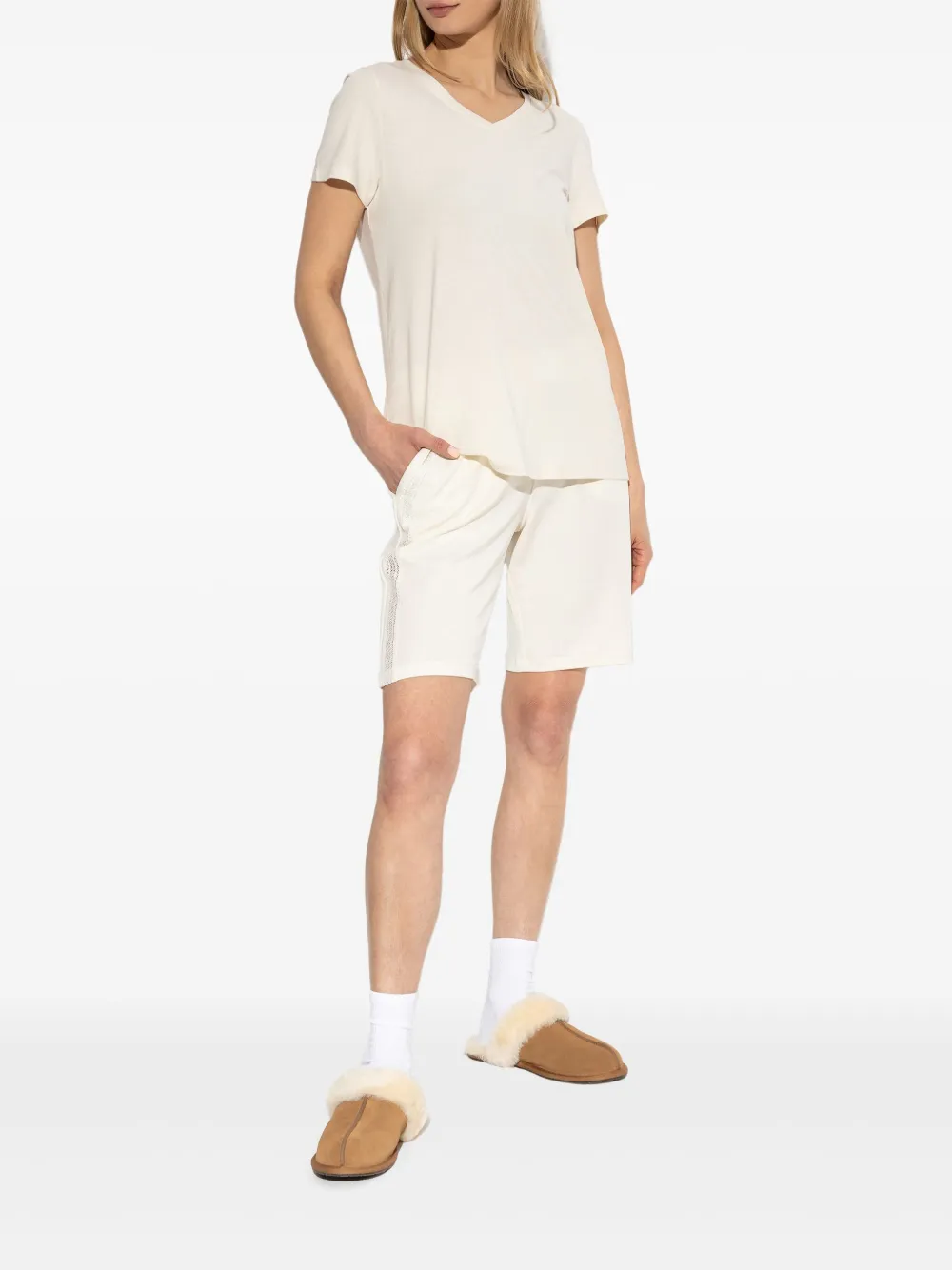 Hanro playera con cuello en V | Playeras y jerséis | Image 2