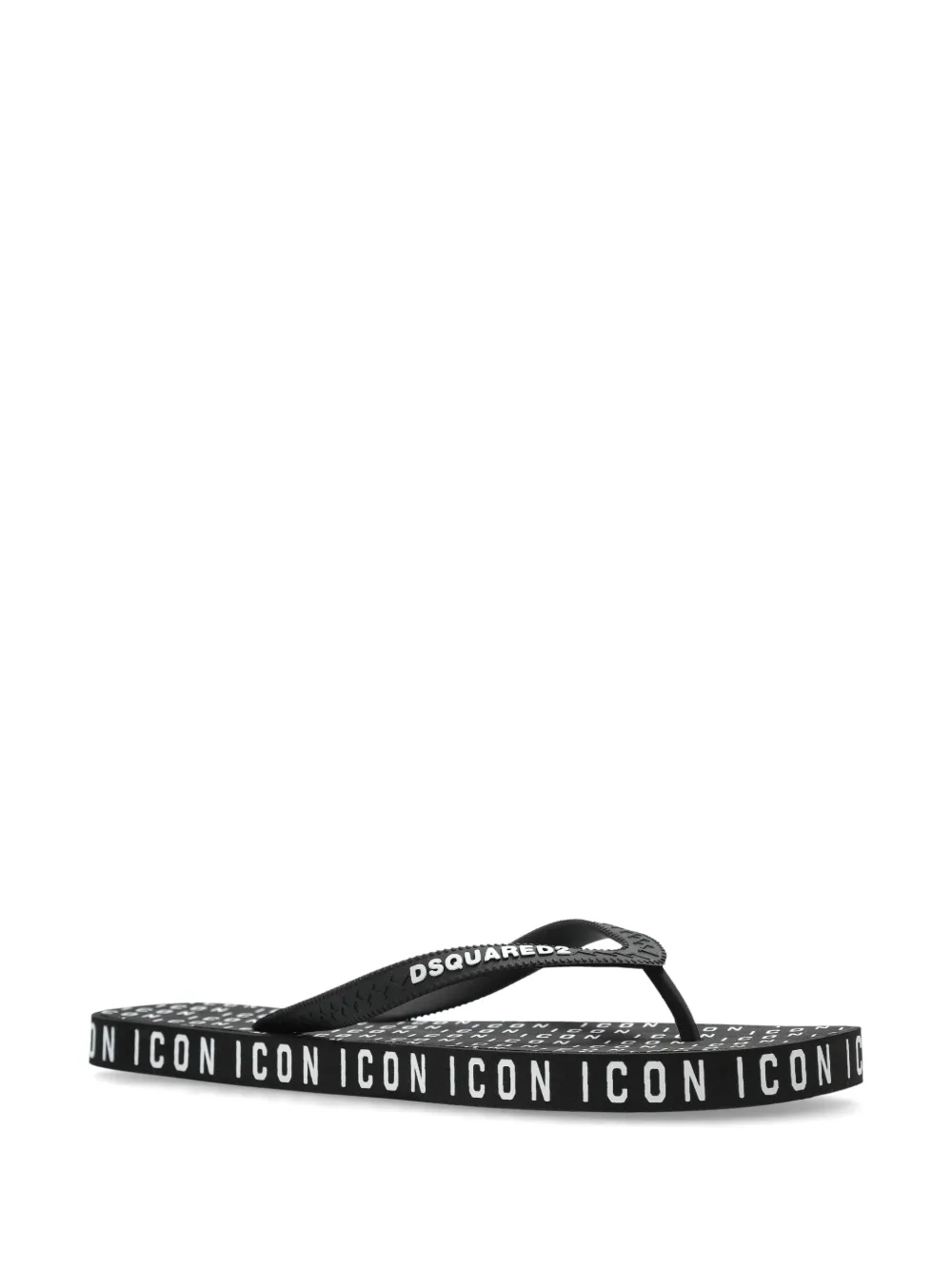 DSQUARED2 Icon flip flop - Zwart