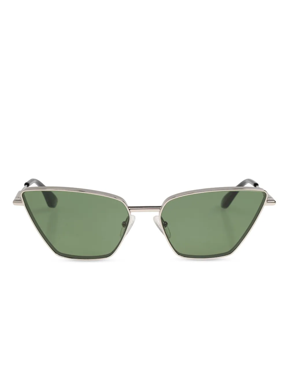 Alexander McQueen Eyewear T-Bar zonnebril Zilver