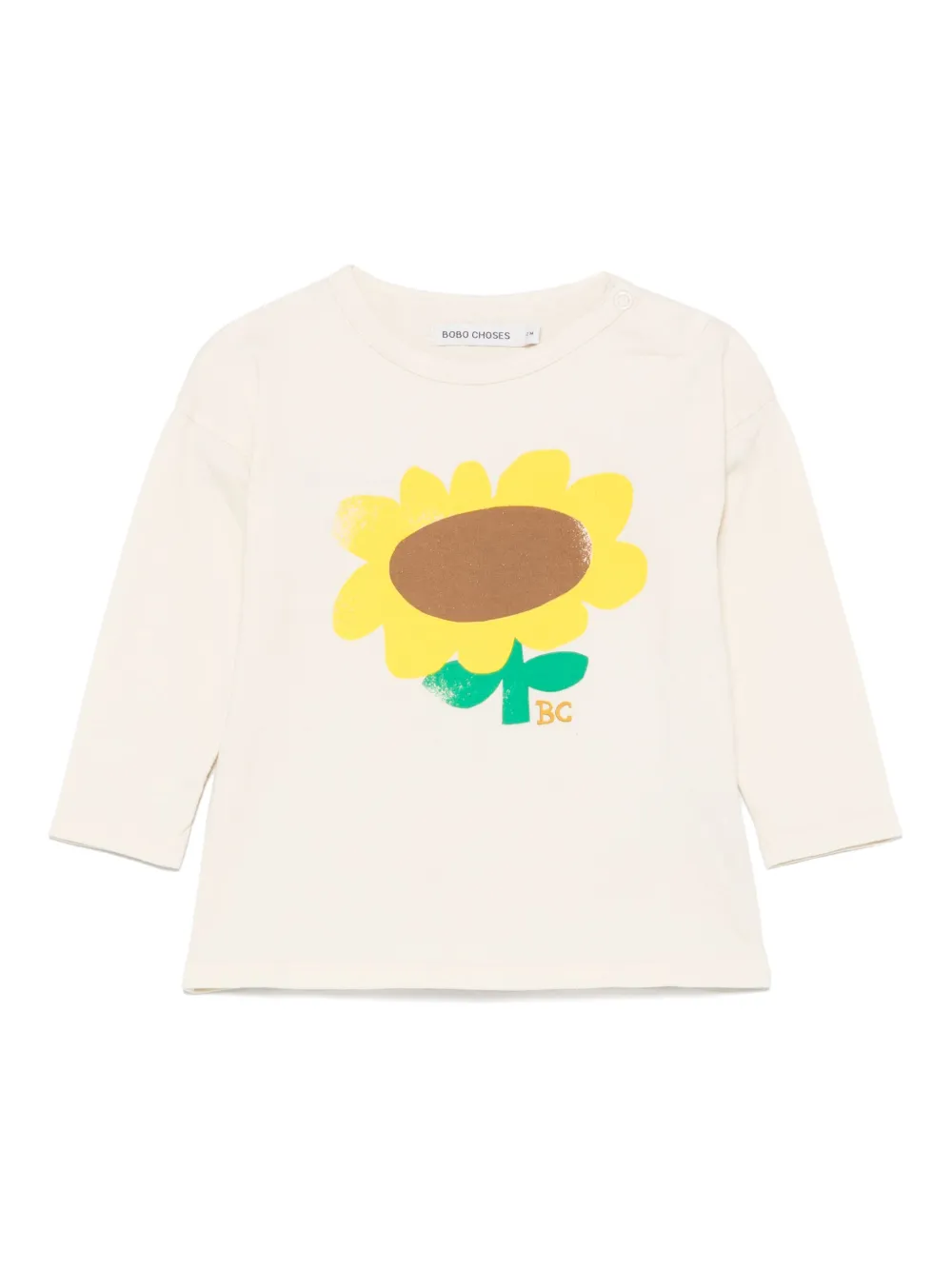 Bobo Choses Sunflower T-shirt Beige