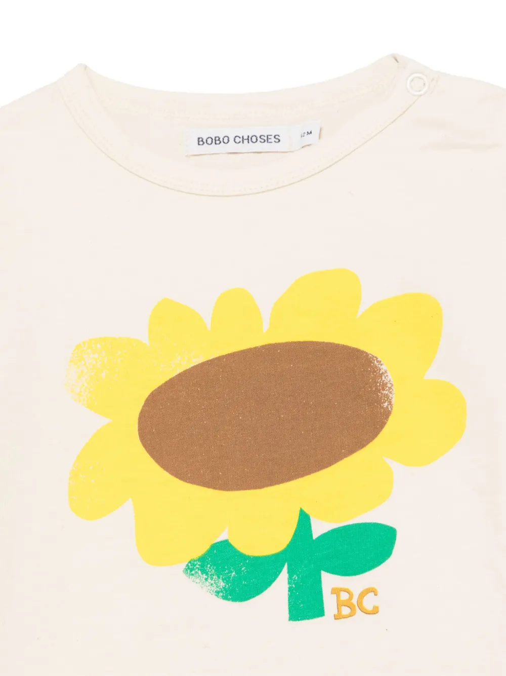 Bobo Choses Sunflower T-shirt Beige