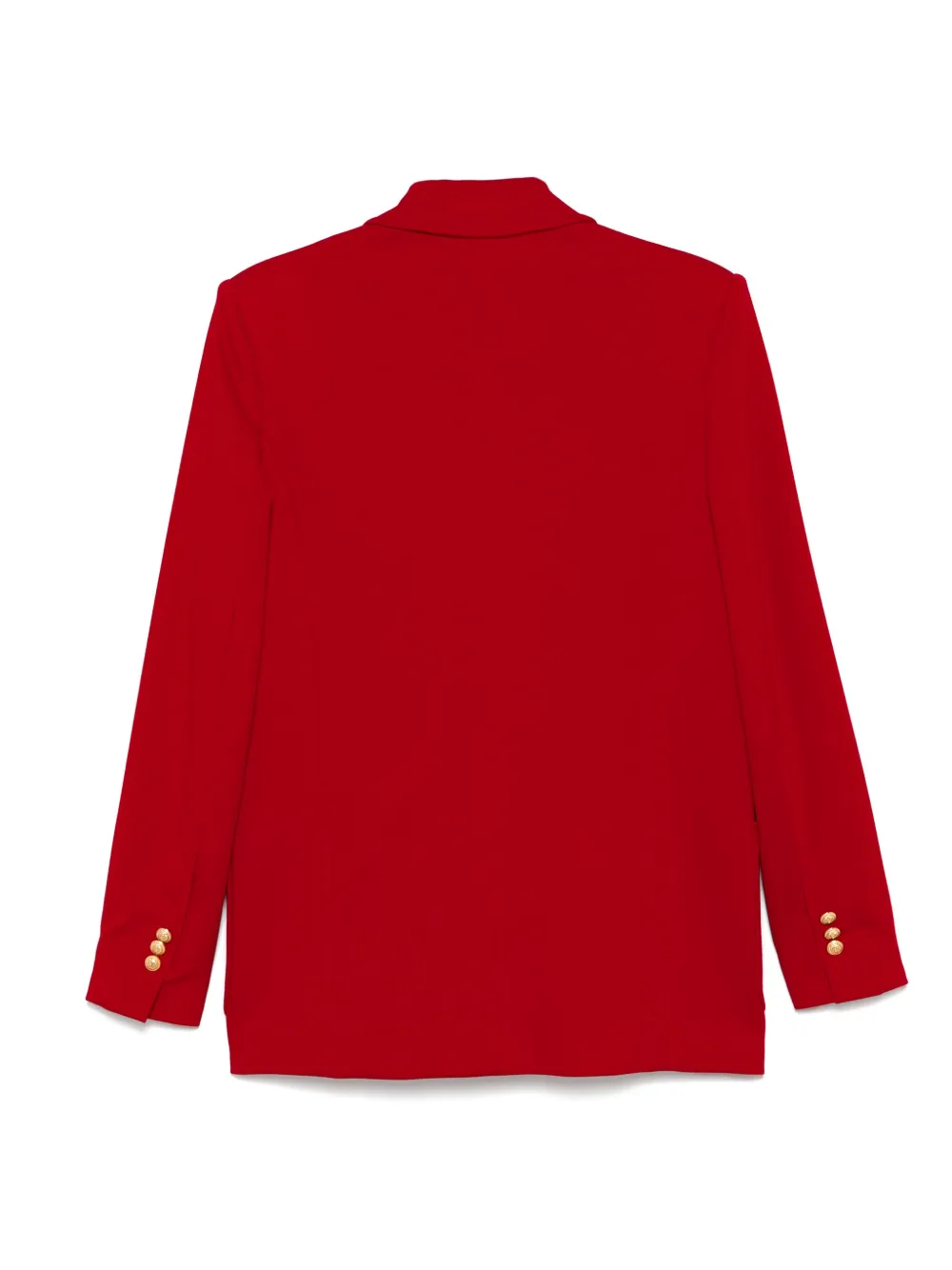 Balmain Kids Blazer met leeuwenkop knopen Rood