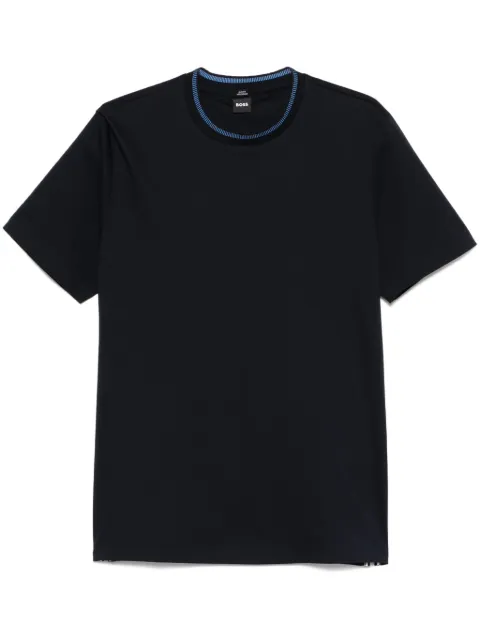 BOSS playera con cuello redondo