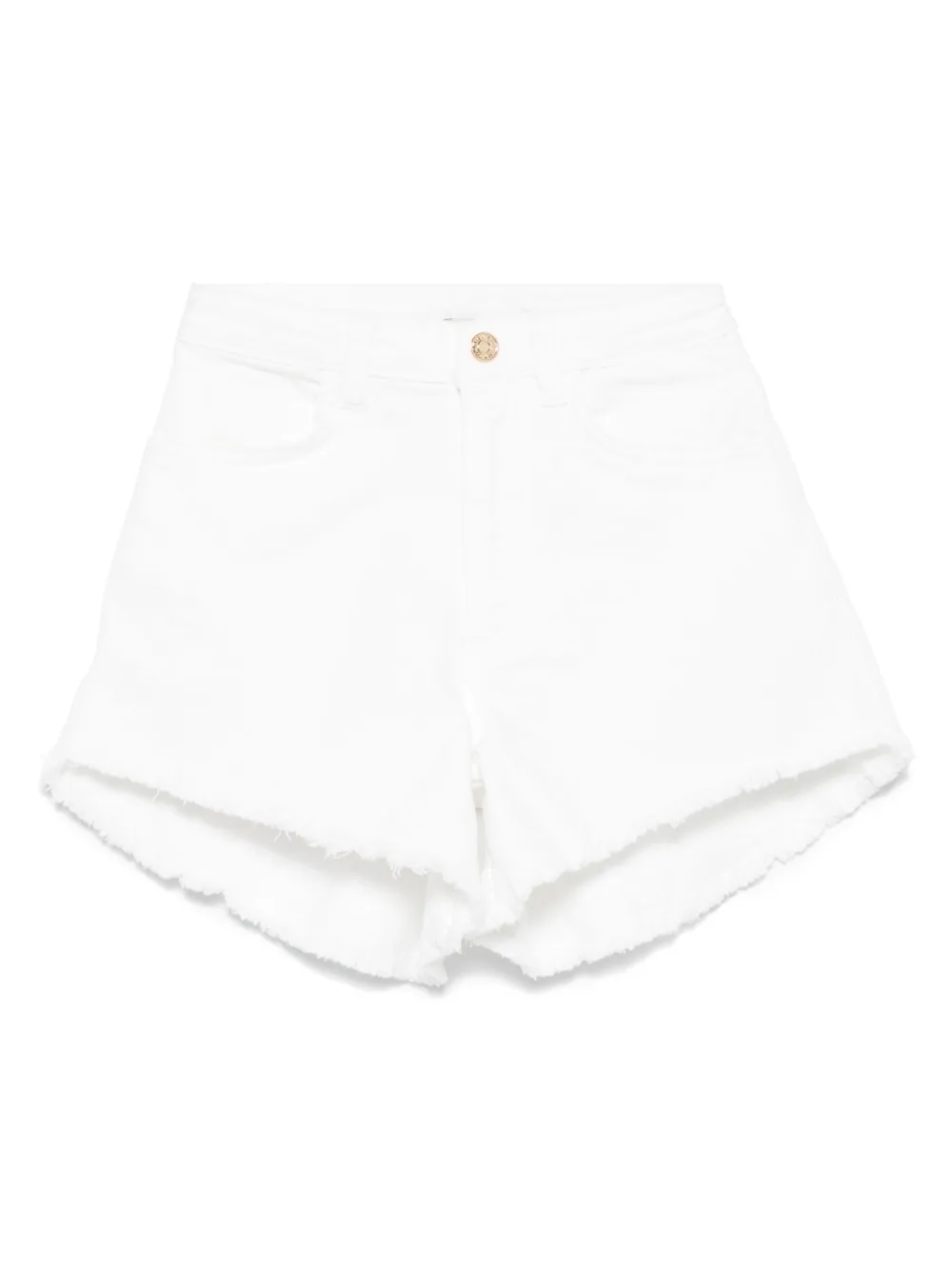 TWINSET Kids Spijkershorts Wit