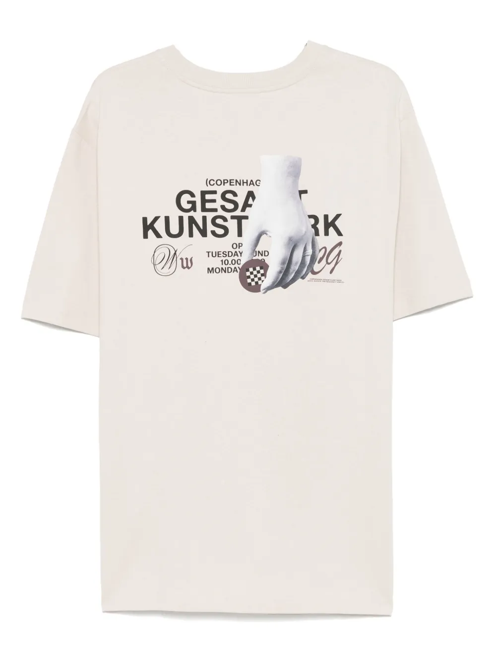 Wood Wood Haider Gesart T-shirt - Beige