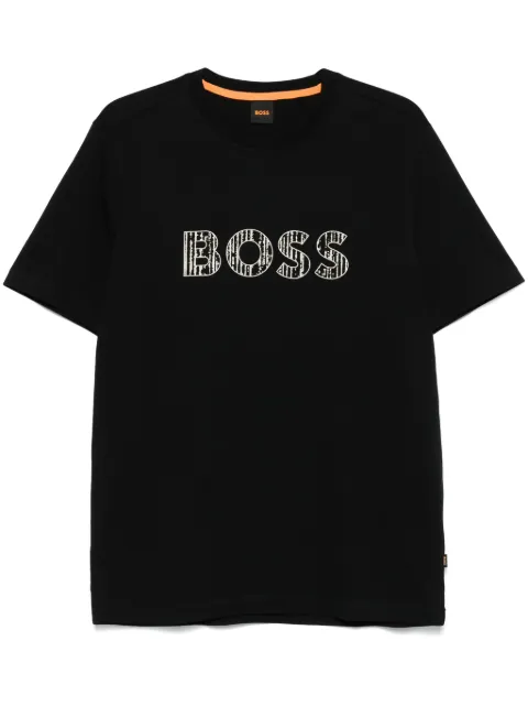 BOSS logo-print T-shirt