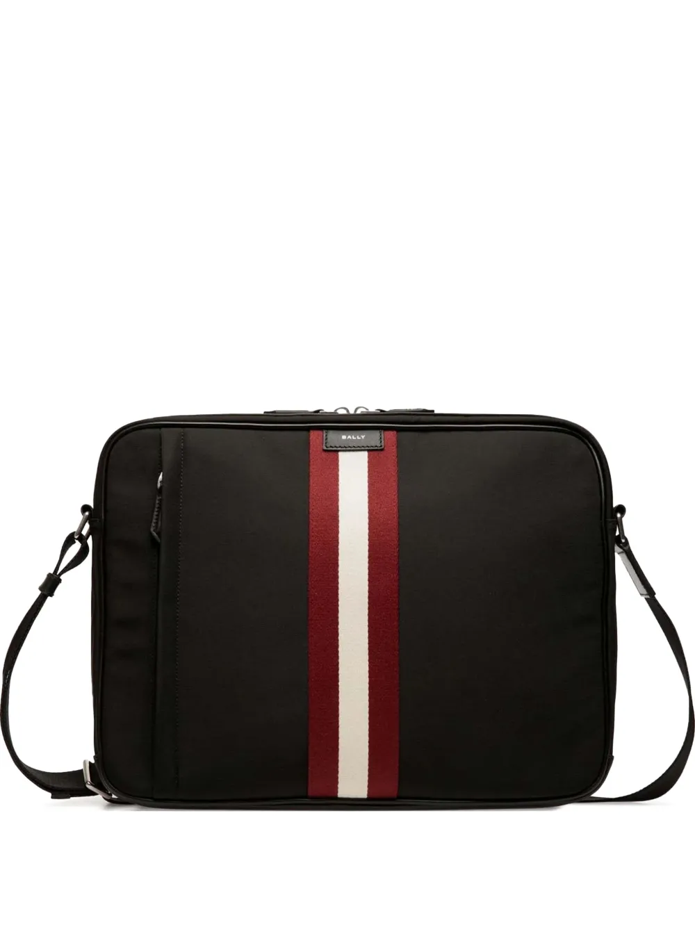 Bally stripe-detailing briefcase | Black | Image 1