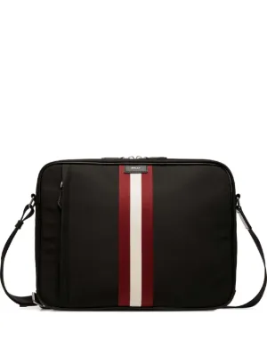 Bally レザーPCバッグ | ブラック | FARFETCH JP
