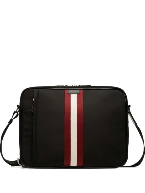 Bally stripe-detailing briefcase