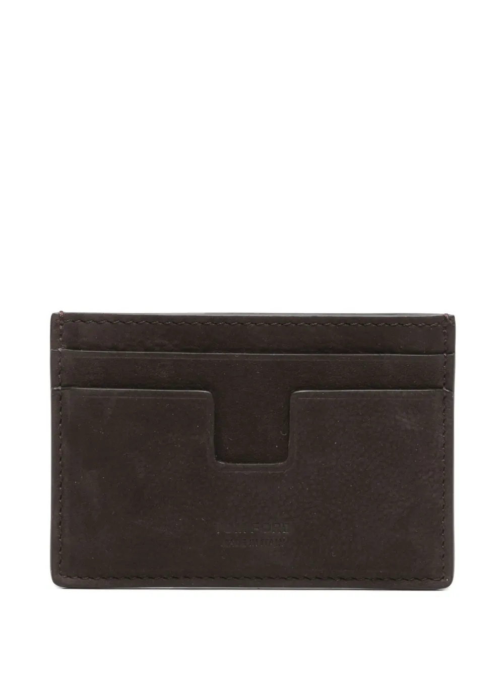 TOM FORD leather cardholder | Brown | Image 1