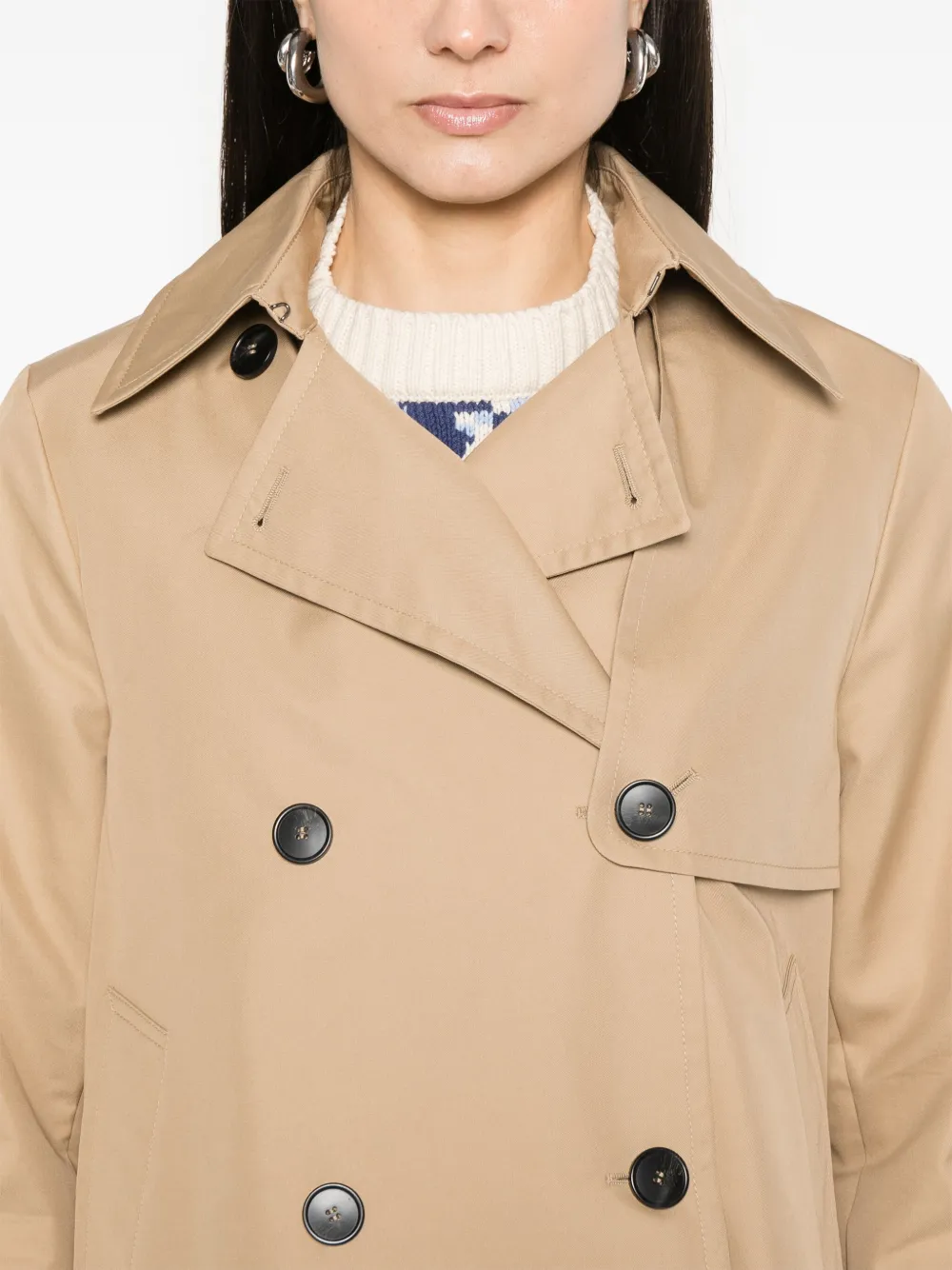 Weekend Max Mara Biglia Peacoat In Beige