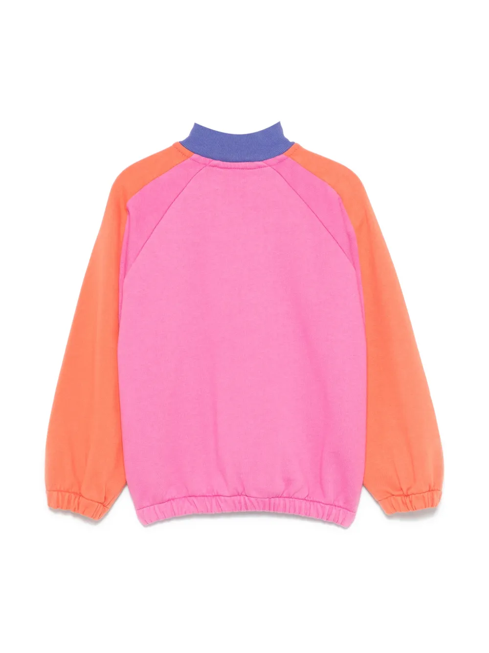 Bobo Choses Smiling color-block sweatshirt | Girls Hoodies & Sweatshirts | Image 2