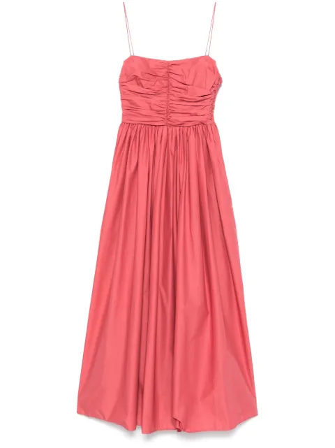 Matteau vestido midi con diseño fruncido