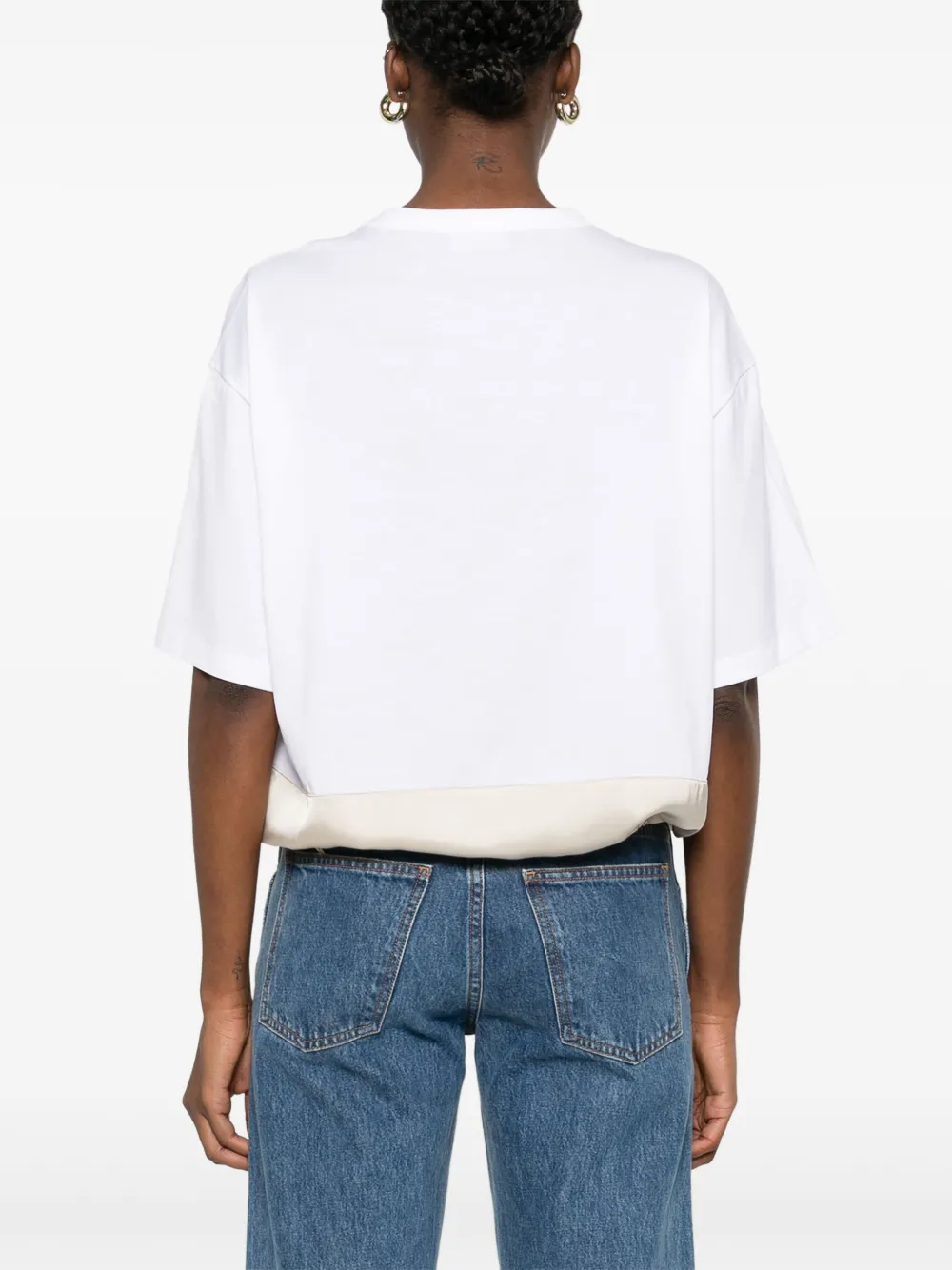 Fabiana Filippi Top met vlakken Wit