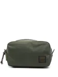 Filson logo-patch wash bag - Green