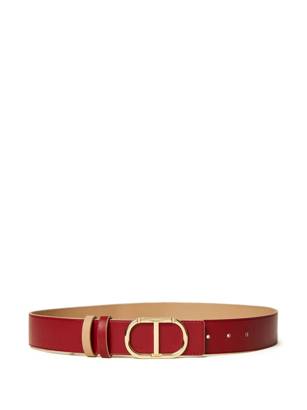 TWINSET - reversible leather belt - women