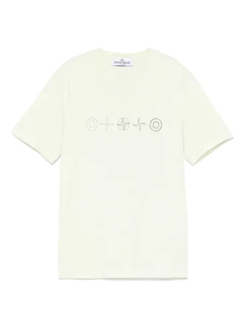 Stone Island Junior Compass-print T-shirt 