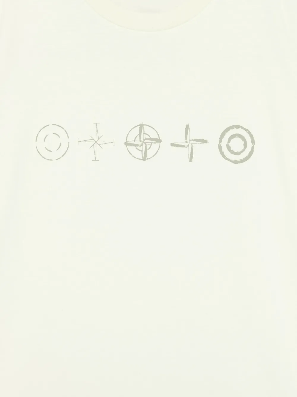 Stone Island Junior T-shirt met print Groen
