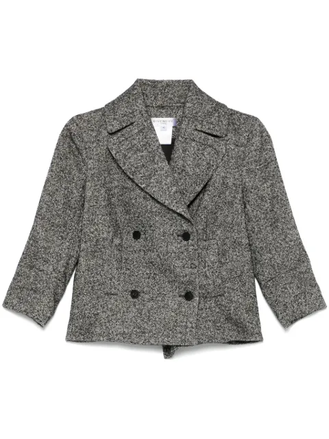 Givenchy Pre-Owned chamarra con efecto melange 2000