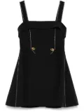 Stine Goya adjustable-straps mini dress - Black