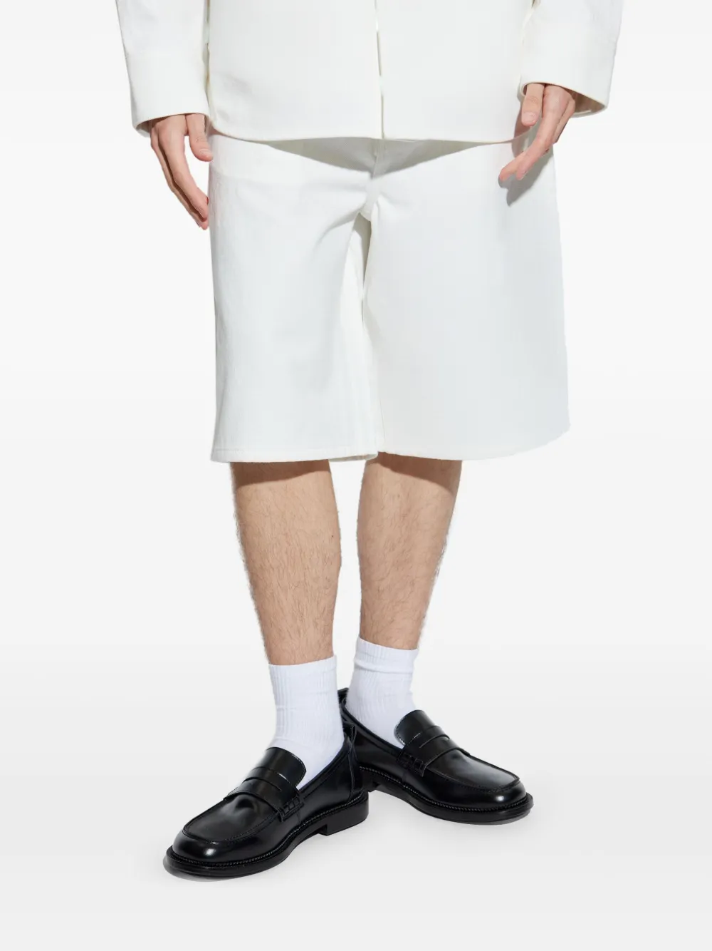 Jil Sander Bermuda shorts Wit