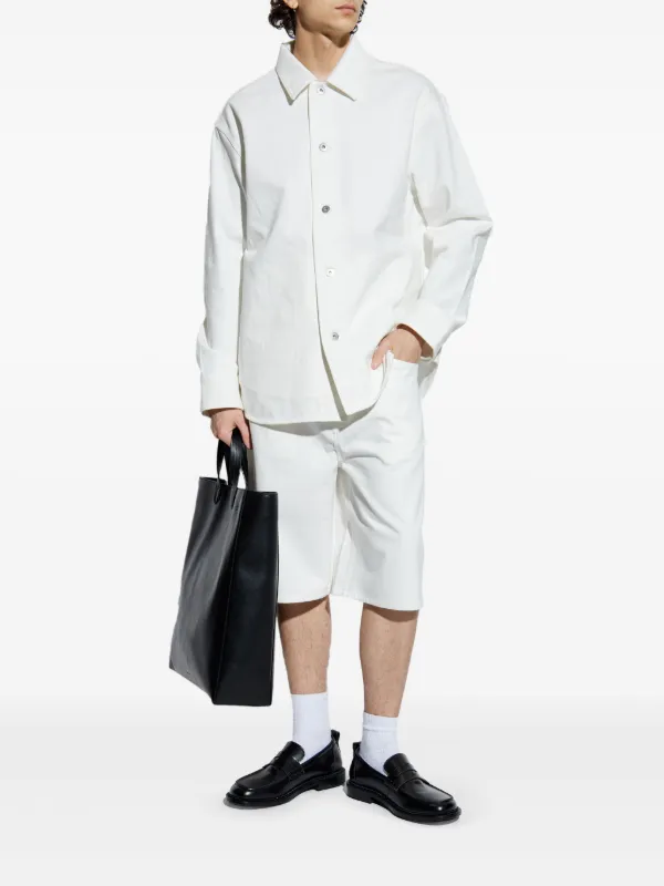 Jil Sander バミューダショーツ | ホワイト | FARFETCH JP
