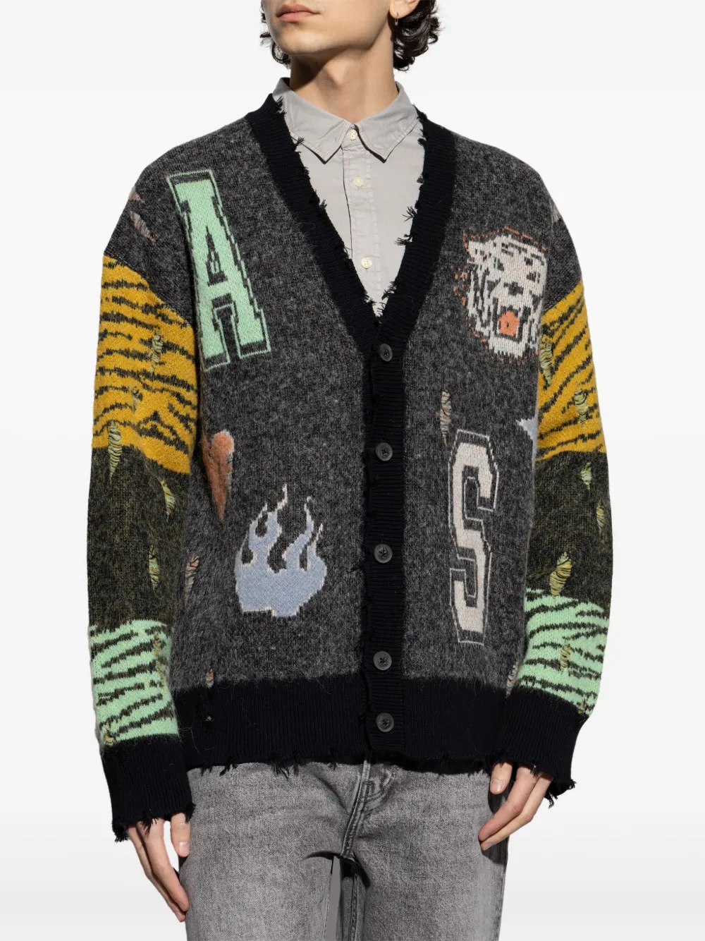 AllSaints Akki vest Grijs